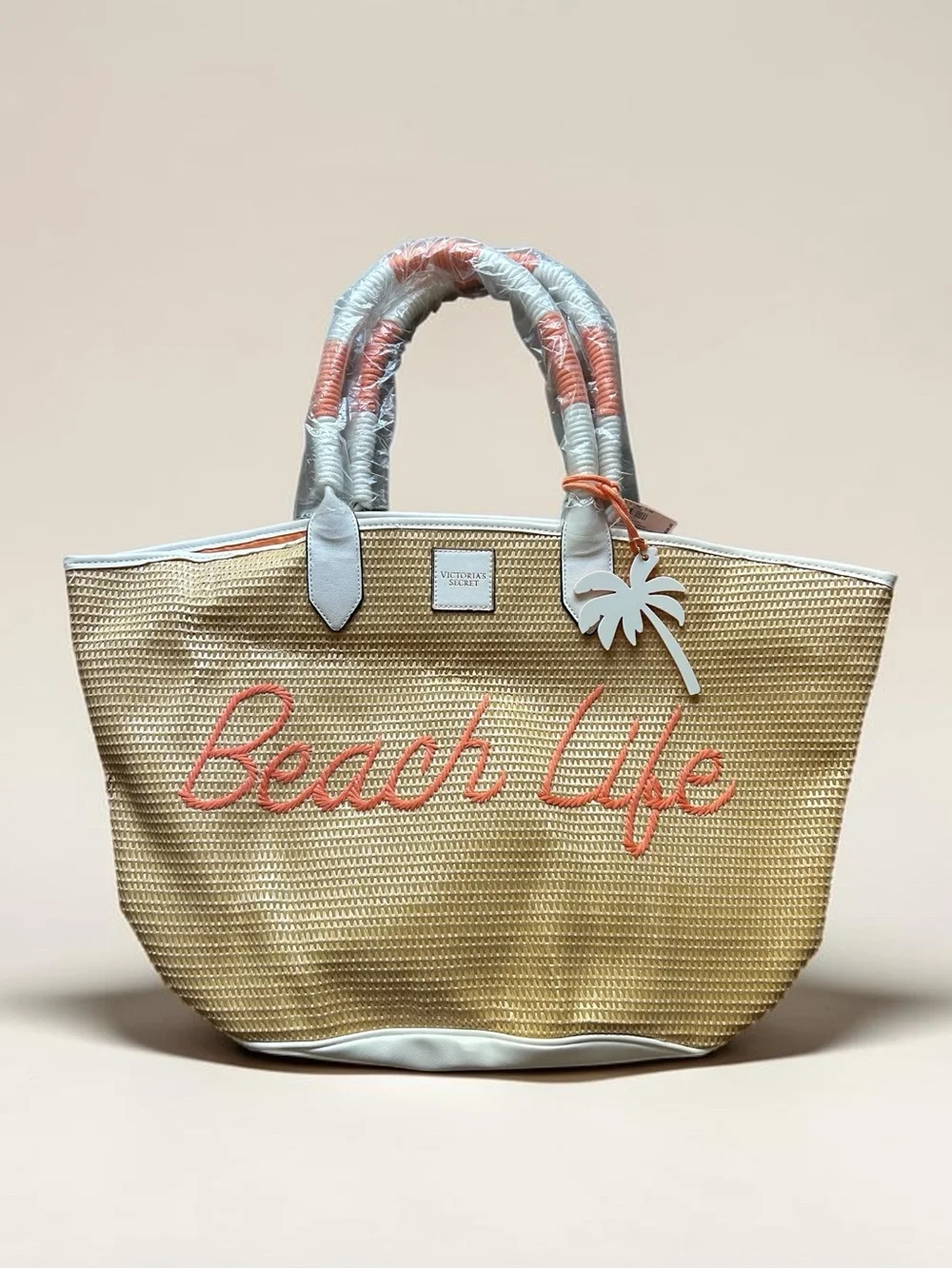 NWT Victoria’s Secret‎ Straw Beach Life Tote